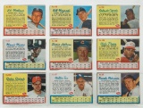 1962 Post Cereal lot, 18 hand-cut cards, some HOF