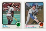 1973 Topps #10 Don Sutton (HOF) + #130 Pete Rose