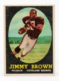 1958 Topps #62 Jim Brown (HOF) Rookie card