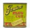 Grain plug cut pocket tobacco tin