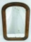 Wood framed vintage mirror