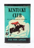 Kentucky Club pocket tobacco tin