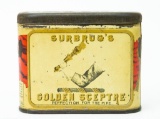 Golden Sceptre pocket tobacco tin