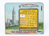 Metropolitan Life 110 Year Calendar