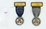 Lot: 2 State Farm 1947 Convention Pins