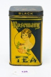 Rosemary Tea square tin