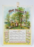 Home Insurance Co 1894 calendar