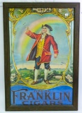 Framed Franklin Cigars ad