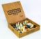 Thimble collection in wooden cigar box