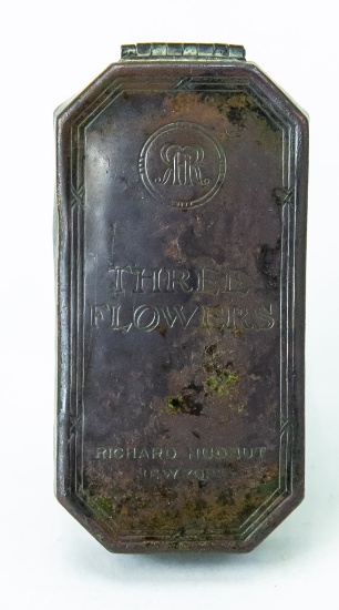 Three Flowers/Richard Hudnut vanity case