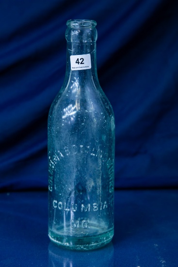 Glass Columbia Bottling Works bottle