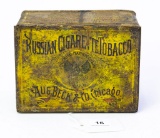 Russian Cigarette Tobacco tin