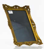Ornate metal standup picture frame