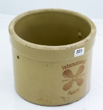 International Paints adv stoneware crock