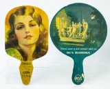 Lot: 2 advertising fans