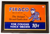 Framed Fixaco throat confection ad
