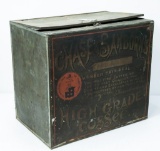 Chase & Sanborn's large tin coffee bin