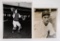 Lot of 2 Original NY Yankees photos w Press info