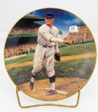 Walter Johnson: The Shutout--Delphi plate (1993)