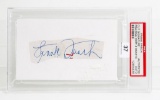 Frank Frisch (HOF) Cut Signature, PSA/DNA