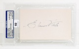 Elmer Valo Autographed Index Card, PSA/DNA