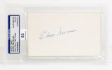 Elmer Sexauer Autographed Index Card, PSA/DNA