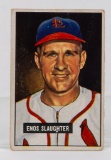 1951 Bowman #58 Enos Slaughter (HOF)