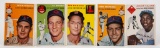 1954 Topps Commons (Lot of 9) -- good cards