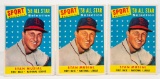 1958 Topps #476 Stan Musial (HOF) All-Star lot