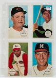 1964 Topps Giants, 4 HOFers, Fox, Kaline, Spahn