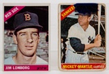 1966 Topps --baseball history/trivia pairing