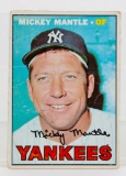 1967 Topps #150 Mickey Mantle (HOF) - rough cond.