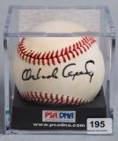 Orlando Cepada (HOF) Autographed Baseball PSA