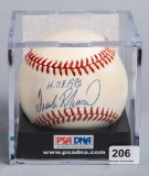 Frank Robinson (HOF) Autographed Baseball PSA