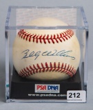 Billy Williams (HOF) Autographed Baseball PSA