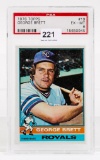 1976 Topps #19 George Brett (HOF) EX-MT 6 PSA