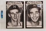 TCMA All-Time Greats, 2 HOFers Spahn & Koufax