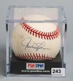 Rollie Fingers (HOF) Autographed Baseball PSA