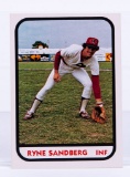 1981 TCMA Ryne Sandberg Minor League card