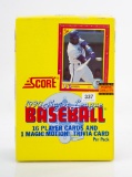 1990 Score Baseball Retail Wax Box (36 packs)