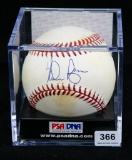 Nolan Ryan (HOF) Autographed (AL) Baseball PSA