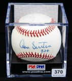 Don Sutton (HOF) Autographed Baseball PSA