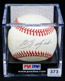 Carl Yastrzemski (HOF) Autographed Baseball PSA