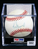 Ken Griffey, Jr. (HOF) Autographed Ball PSA