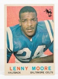 1959 Topps FB #100 Lenny Moore (HOF)