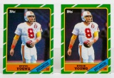 1986 Topps FB #374 Steve Young (HOF) Rookie Cards