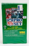 1990 Pro Set Football Series I wax box - sealed