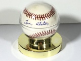 Tom Alston (1st Black Cardinals player) Auto Ball