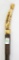 24 Inch Swagger Stick with Carved Bone Handle