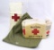 Red Cross Group with Arm Band, Case, and TP
